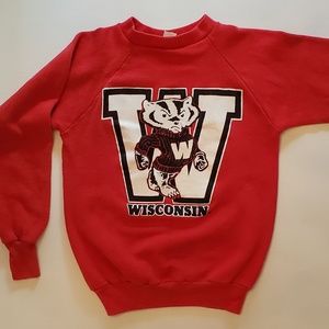Vintage Wisconsin Badgers Sweatshirt
